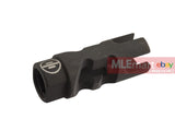 MLEmart.com - Madbull Primary Weapons Aluminum SC556 Tactical Compensator (Black / 14mm CW)