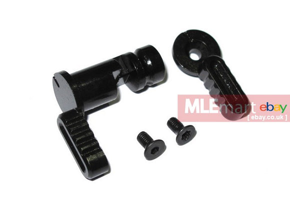 Wii Tech M4 (T.Marui) CNC Hardened Steel Ambi Selector B1 style - MLEmart.com