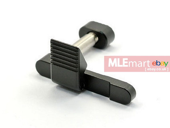 UAC Ambi Magazine Release for Tokyo Marui M4A1 MWS (Type A) Black - MLEmart.com