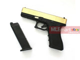 WE Metal Slide G17 GBB Pistol (Glod / Black) - MLEmart.com