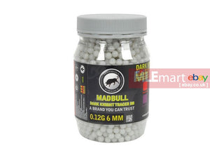 MLEmart.com - Madbull Phantom 0.12g Dark Knight Tracer BB 2000rds (Clear Blue)