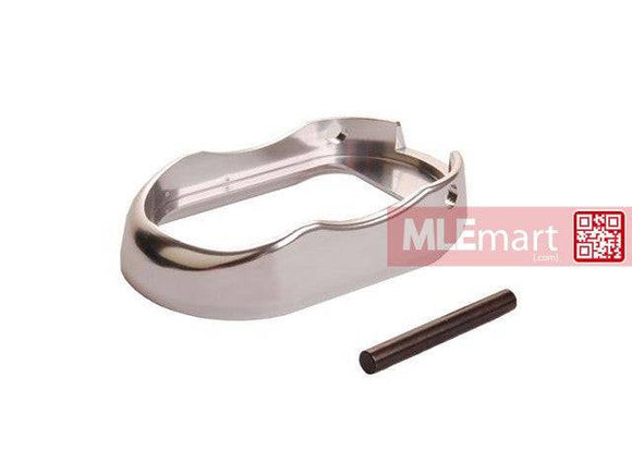 5KU Lightweight Style Magwell for Marui Hi-Capa GBB (Silver) - MLEmart.com