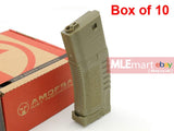 Ares Amoeba S Class Sport-line ABS 140 rds Magazines for M4/M16 AEG - DE (10 pcs / Box) - MLEmart.com