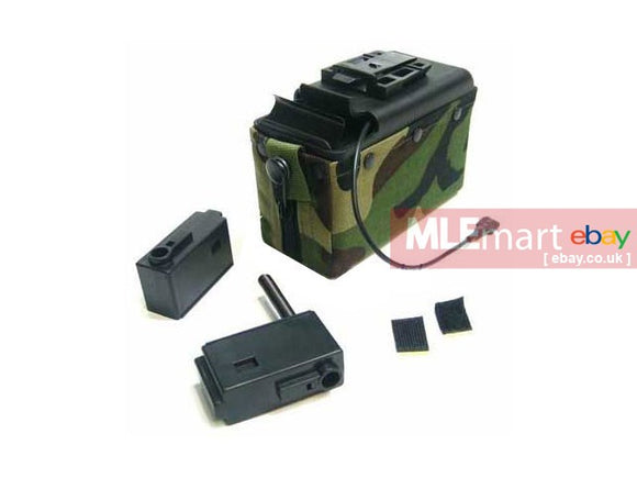 MLEmart.com - MAG 2000rds Cartridge Pouch Magazine for STAR M249