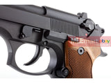 WE M92 Long Version with Brown Grip (Black) no marking - MLEmart.com