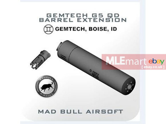 MLEmart.com - Madbull Gemtech G5 Silencer (14mm CCW)