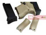 WE Metal Slide G26 GBB Pistol Full Auto Ver. (TAN)  Type B - MLEmart.com