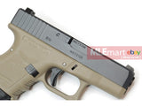 WE Metal Slide G27 GBB Pistol (TAN) - MLEmart.com