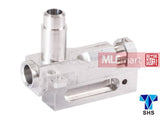 SHS CNC 7075 Aluminium Hop Up Unit for AK Series AEG (Silver) - MLEmart.com