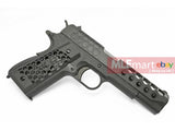 WE Hex Cut Signature 1911 GBB Pistol (Black) - MLEmart.com