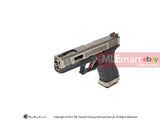 WE G17 GBB Pistol (Silver Slide, Black Frame, Silver Barrel) - MLEmart.com