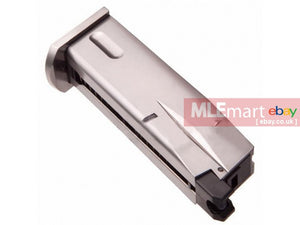 WE 15rd Spare Magazine for Mini92 GBB Pistol (Silver) - MLEmart.com