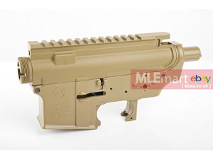 MLEmart.com - Madbull M4 Metal Receiver Ver.2 w/ Self Retaining Pins & Shortened Stock Tube (Gemtech Marking)