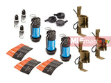 Airsoft Innovations Skirmisher 3 Pack Cyclone Impact BB Grenade with HANN Banger Clip (FDE) - MLEmart.com