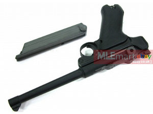 WE Luger P08 (6 inch / Black) - MLEmart.com