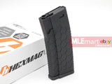 Dytac Hexmag Licensed Polymer 120rd Magazine for AEG (Black, 1 pc.) - MLEmart.com