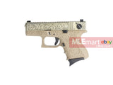 WE Classic Pattern G26 GBB Pistol (Bronze slide / Tan Frame) - MLEmart.com