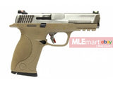 WE N&P XW40 Bird-Dragon Scale Edition with Silver Barrel GBB - 2 Tone Tan Frame - MLEmart.com