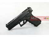 WE Metal Slide G18C GEN3 GBB Pistol (Black) - MLEmart.com