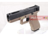 WE 18C Gen4 Rail Steel Silde GBB Pistol (BK & DE) - MLEmart.com