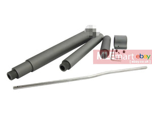 Angry Gun WCRS Aluminum Outer Barrel Kit (12 / 14.7 inch / PTW / Black) - MLEmart.com