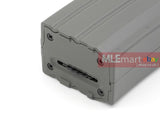 Ares 900rds ABS Wind-Up Mega FAT Magazine for M4 / M16 AEG (Grey) - MLEmart.com