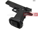 5KU DOM Style Magwell for Marui Hi-Capa GBB (Black) - MLEmart.com