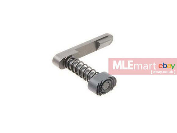 MLEmart.com - Angry Gun CNC Steel Magazine Release For Marui M4 MWS GBB Rifle