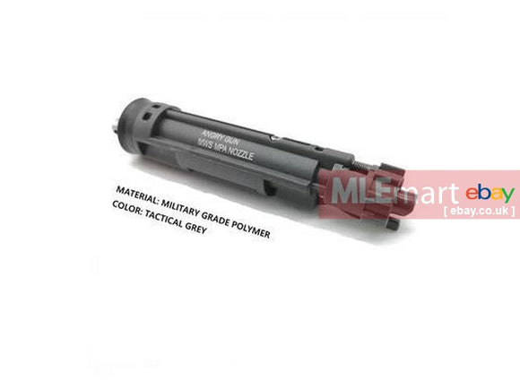 MLEmart.com - Angry Gun Enhanced Drop In Complete MPA Nozzle Set For Marui M4 MWS GBB