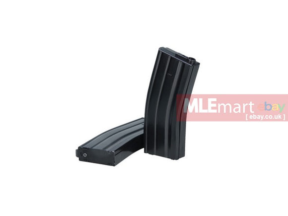 Ares M16 130Rds Magazine For AEG - Black (Metal) - MLEmart.com