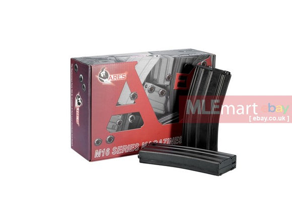 Ares M16 30Rds Magazine For AEG (10PCS/BOX) - Black - MLEmart.com