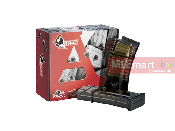 Ares G36 45Rds Magazine For AEG (5PCS/BOX) - MLEmart.com