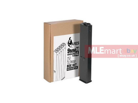 Ares 45rds Magazine (5PCS/BOX) without Adaptor & Optional Mag-Release - MLEmart.com