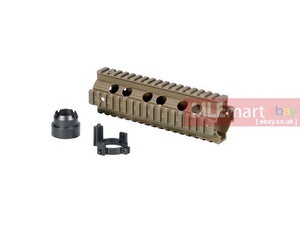 Ares M4 Tactical Handguard (Plastic) - Dark Earth - MLEmart.com