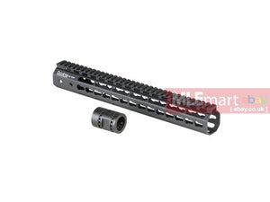 Ares Octarms 13.5" Keymod System Handguard Set-Black - MLEmart.com