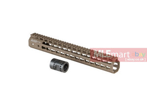 Ares Octarms 13.5" Keymod System Handguard Set-Dark Earth - MLEmart.com