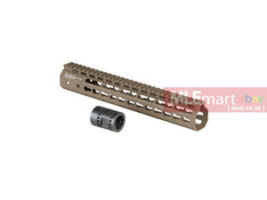 Ares Octarms 12" Keymod System Handguard Set-Dark Earth - MLEmart.com