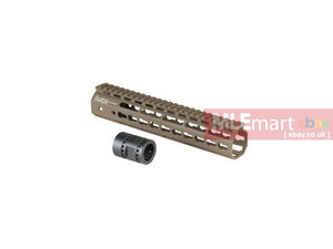 Ares Octarms 10" Keymod System Handguard Set-Dark Earth - MLEmart.com