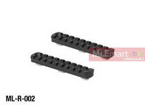 Ares 4" Key Rail System For M-Lok System ( 2pcs/pack) - MLEmart.com