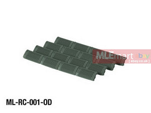 Ares M-Lok Rail Cover  Set (Plastic) - ML-RC-001-OD - MLEmart.com