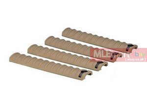 Ares Knight's Type Rail Cover Set (Long) - Dark Earth - MLEmart.com