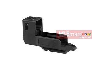 Airsoft Artisan 20mm Railed Mount Base w/ Compensator (Umarex, ARMY G17, TM G17/22, WE G17/18) - MLEmart.com