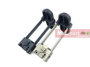 Airsoft Artisan CNC Retractable Stock for KSC / KWA MP9 / TP9 ( Type B ) ( BK ) - MLEmart.com