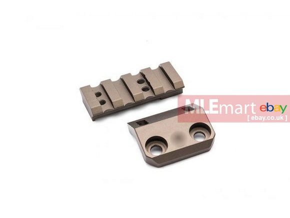 Airsoft Artisan M-Lok 45 Degree Angle Light Mount for SF M300 / M600 Flashlight ( DE ) - MLEmart.com