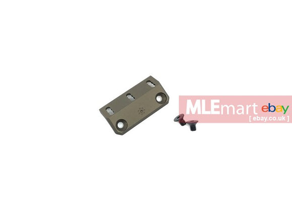 Airsoft Artisan 45-Degree Angle Light mount for SMR Rail Handguard ( Real Spec / AA-RAS-06 / 07 ) - ( DE ) - MLEmart.com