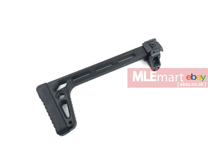 Airsoft Artisan Folding Mini Stock for MCX / M1913 20mm Rail ( Black ) - MLEmart.com