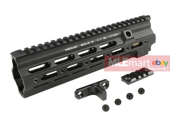 Airsoft Artisan G Style SMR 416 10.5 inch Handguard Rail for Airsoft WE , VFC , UMAREX 416 AEG / GBB / PTW ( BK ) - MLEmart.com