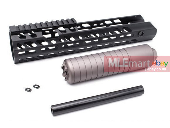 Airsoft Artisan SUR300 Handguard Rail Set for Cybergun SIG SAUER Airsoft MCX Legacy ( BK SET ) - MLEmart.com