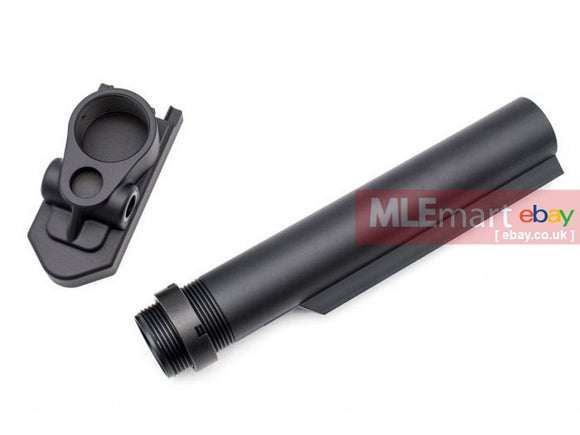 Airsoft Artisan SCAR Stock Adapter for WE GBB & AEG / VFC GBB Version ( BK ) - MLEmart.com