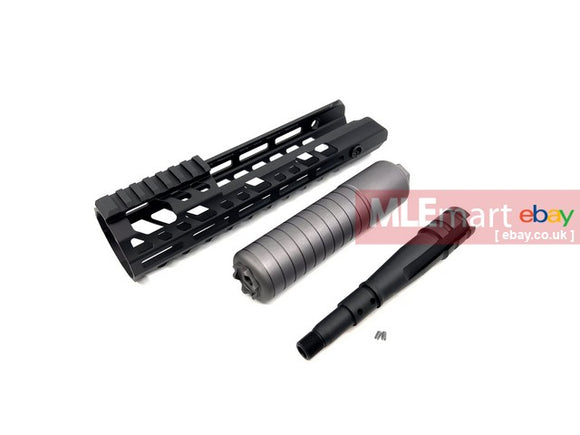 MLEmart.com - Airsoft Artisan 10INCH SUR300 HANDGUARD SET ( LEGACY ) ( BLACK )